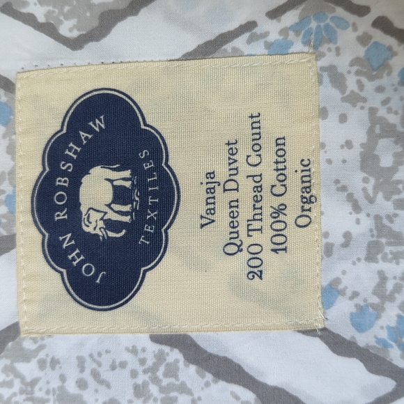 NWT ✨ John Robshaw Vanaja cotton duvet Queen